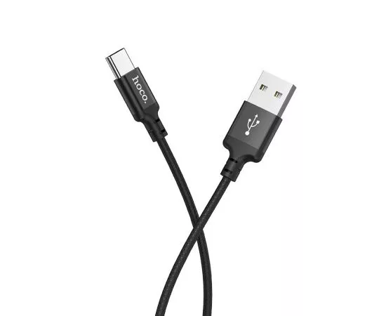 795306 - Кабель USB(A)шт. - type C шт. USB 2.0 hoco X14, AM/Type-C M, черный, 2м, 19157 (1)