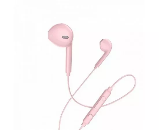 795339 - Наушники-вставки с микрофоном Hoco M55, розовый, 19142 (1)