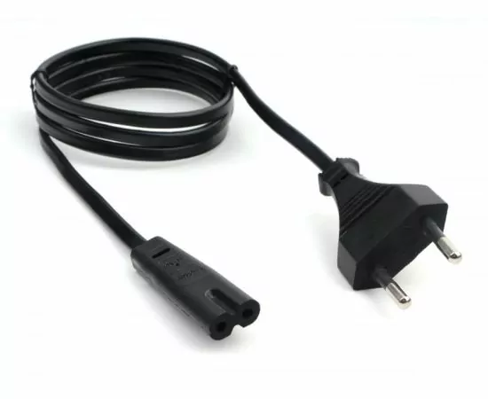 804098 - Кабель питания для магнитофона Cablexpert PC-184-VDE-1M, 1м, CEE 7/16 - C7, VDE, 2-pin, 2х0,75,черн. (1)