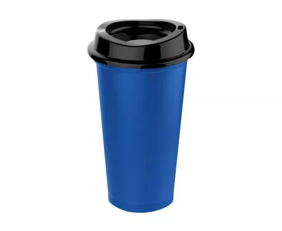 821075 - Стакан-тамблер для кофе и напитков, 400мл, синий, КК3280(КК3158 ) WOWBOTTLES (1)