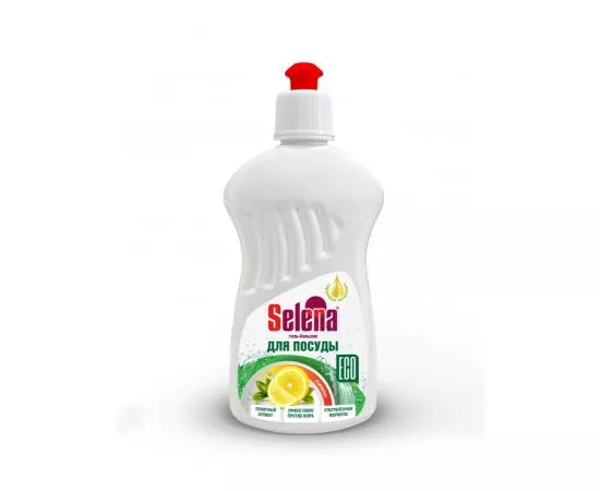 821816 - Гель-бальзам для мытья посуды Лимон 500мл. (густой) Селена, МО-98(АН3!) (1)