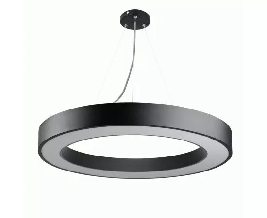 814941 - ЭРА св-к св/д Geometria Ring 45W(3200lm) 4000K 4K черн. IP40 подв. 600х600х80 SPO-133-B-045 3197 (1)