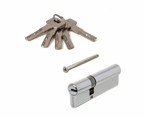 824064 - AVERS ZM-90(35/55)-CR хром перф. кл/кл 5кл. Цилиндровый механизм (100,10) (1)