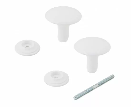 823877 - Кунгур РК1-7 пластик Бел. Ручка-кнопка (25,5!!!) (1)