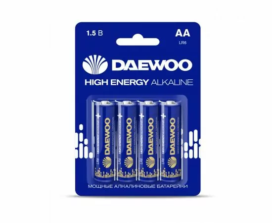 801416 - Э/п Daewoo HIGH ENERGY Alkaline LR6/316 BL4 (40!) (1)