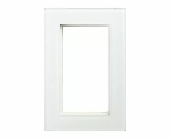 814394 - STEKKER Катрин рамка СУ 2 мест. (без перемычки) стекло белый GFR00-7012-01 39566 (1)