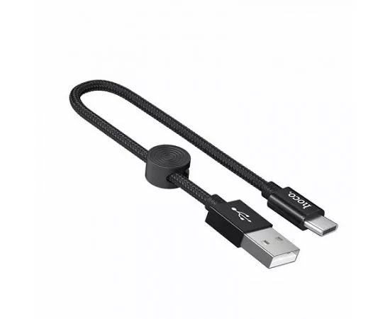 795318 - Кабель USB(A)шт. - type C шт. USB 2.0 hoco X35, AM/Type-C, черный, 0,25м, 19151 (1)