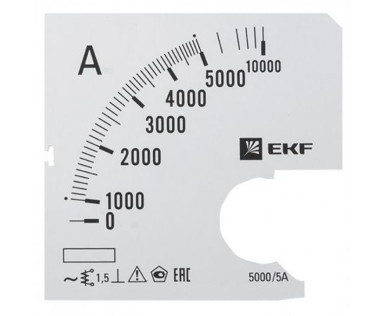 829297 - EKF Шкала сменная для A721 5000/5А-1,5 PROxima s-a721-5000 (1)