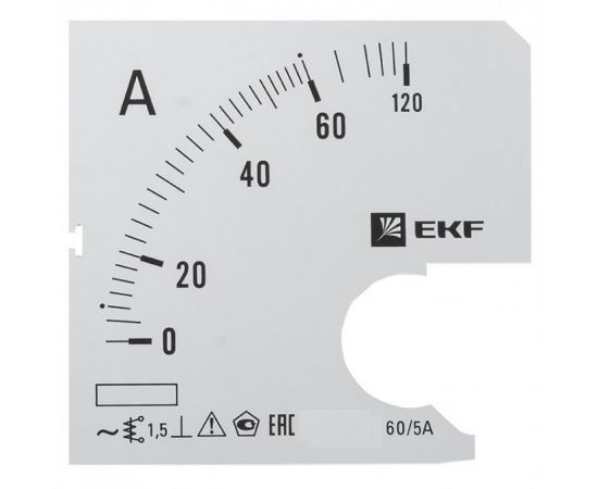 829307 - EKF Шкала сменная для A961 60/5А-1,5 PROxima s-a961-60 (1)