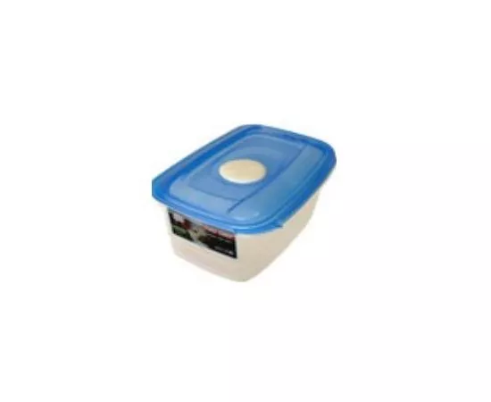 146702 - Емкость д/СВЧ и хранения продуктов Micro top box 0,6л с клапаном, прямоуг, PT1541 Plast team (1)