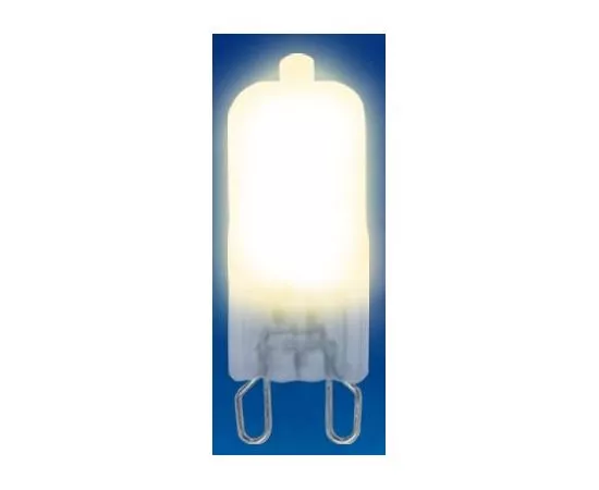 156421 - Лампа галоген. Uniel JCD G9 220V 60W матовая JCD-FR-60/G9 (1)