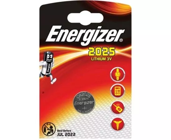 22965 - Элемент питания Energizer Lithium CR2025 BL1 (1)