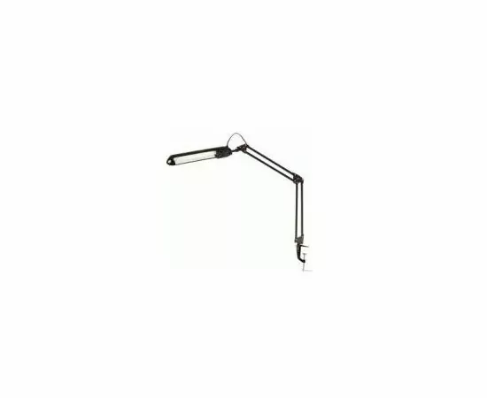 22995 - Camelion KD-008C C02 св-к настольный 11W 2G7 металл/пластик черный, струбцина (1)