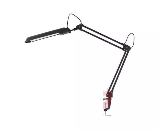 24300 - Camelion KD-008C C03 св-к настольный 11W 2G7 металл/пластик серебро, струбцина (1)