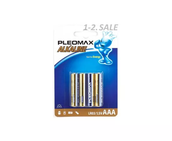 24773 - Элемент питания Pleomax LR03/286 BL4 (1)
