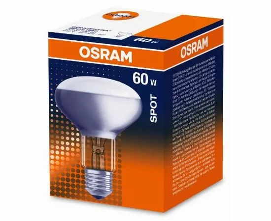 27828 - Лампа накал. OSRAM R80 E27 60W зеркальная 4052899182332 (1)