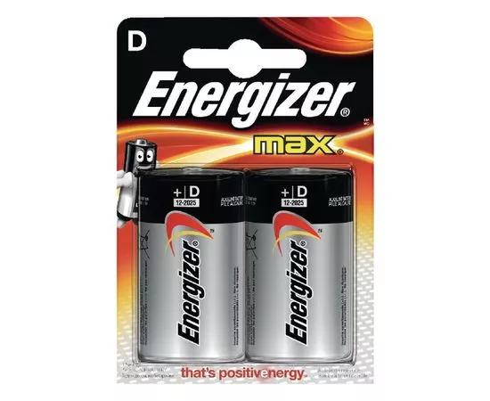 28647 - Элемент питания Energizer MAX LR20/373 BL2 (1)