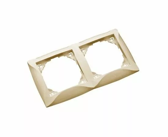 28826 - Schneider Дуэт рамка СУ 2 мест. беж.* WDE000202 (1)