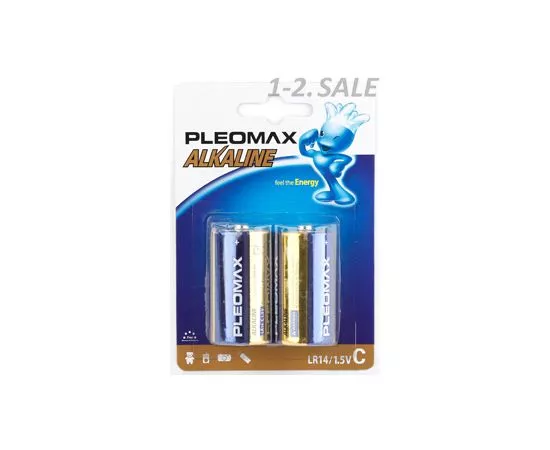 40483 - Элемент питания Pleomax LR14/343 BL2 (1)