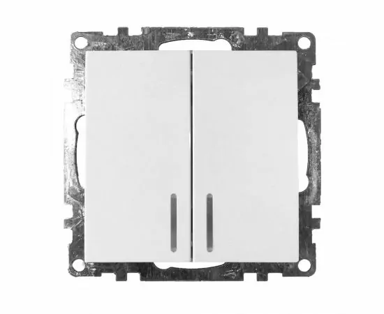 814352 - STEKKER Катрин мех. выкл. СУ 2 кл. 10А инд. белый GLS10-7102-01 39301 (1)