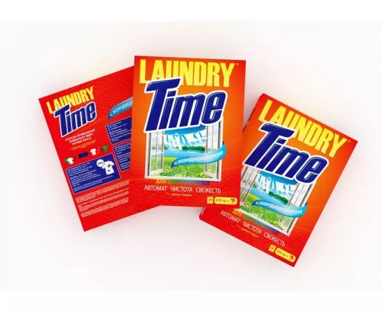 827379 - Стиральный порошок автомат для цветного белья 450гр Laundry Time (АН3!) (1)