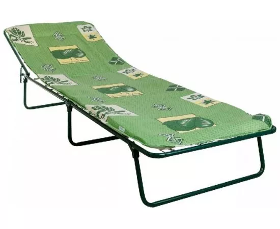 829940 - Раскладушка с матрасом Стефания с86а/123 (=833826)мат поролон=1см до120кг 192*65*25см вес=5,4кг Olsa (1)