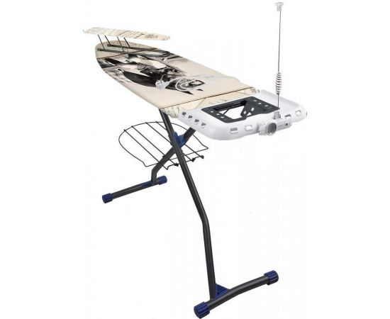 829504 - Доска гладильная Верона ДВ1/1 с дев,122*42см, h=до1м, стол/мет.моноб, EUROподст п/утюг,удл.1,9м Nika (1)