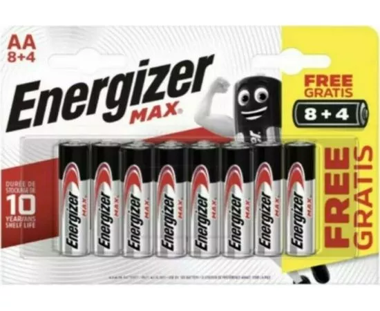 648690 - Элемент питания Energizer MAX LR6/316  BL12 (1)