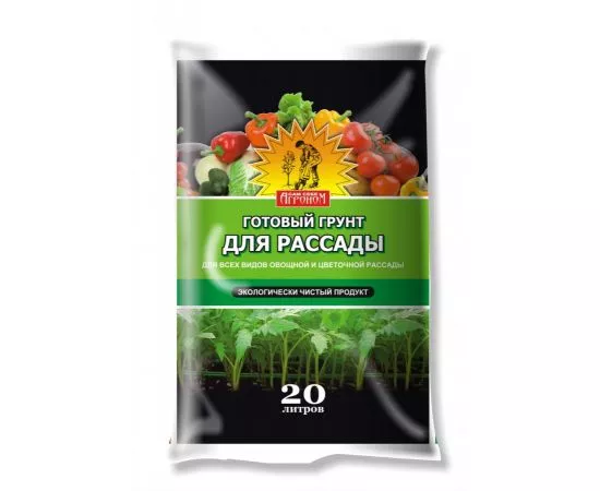 833124 - Сам себе Агроном Грунт д/рассады 20л. Агроснабритейл (1)