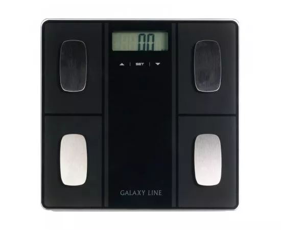 837121 - Весы-анализаторы напольные электр GALAXY LINE GL-4854, черное стекло (1)