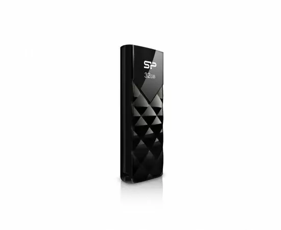 792290 - Флэш-диск (флэшка) USB UFD Silicon Power 16GB Ultima U03 Black (SP016GBUF2U03V1K) (1)