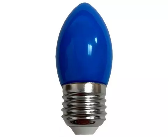 829854 - Ecola свеча E27 2W Синий матов. 82x37 C7TB20ELY (10!) (1)