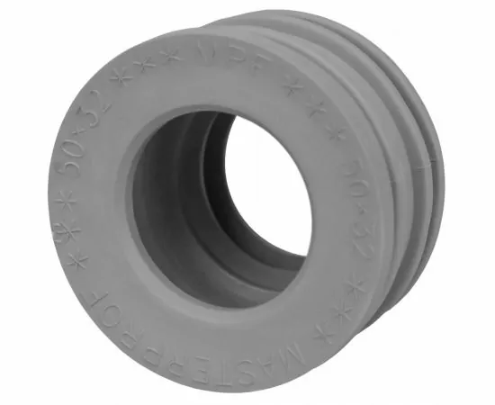 838091 - МастерПроф Манжета для канализации серая ТЭП 50х32мм, МР-У, ИС.131770 (отгр.с уд скл.крат.20!!!) (1)