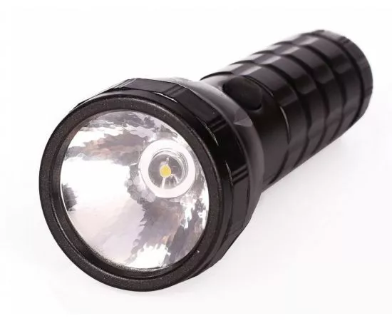838526 - Ultraflash фонарь ручной LED150011 (3xR03) 1св/д (80lm) до 30м, черный или серебро, пластик, пакет (1)