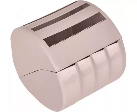 838448 - Держатель д/туалетной бумаги Regular (15,5х12,2х13,5см), беж.топаз (аналог 415232) Keeplex (1)