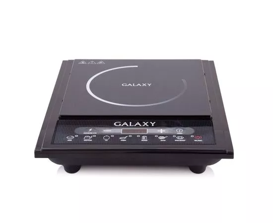 602146 - Плитка индукционная (стеклокерамика) Galaxy GL-3053, 1 конфорка 2кВт, 7 режимов, автооткл., таймер (1)