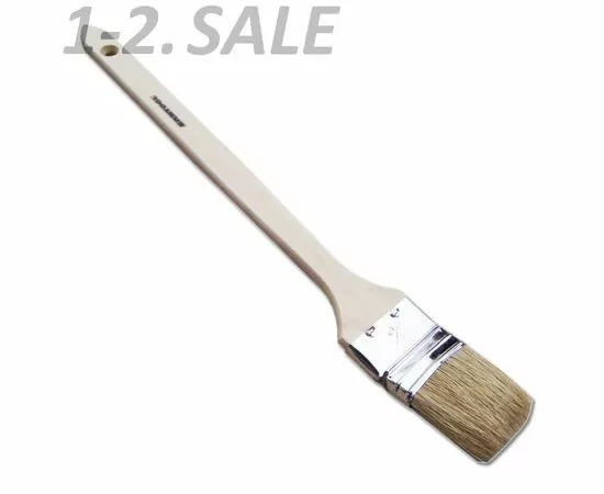 603982 - SANTOOL Кисть радиаторная 2 деревянная ручка, арт.10140-012-020 (1)