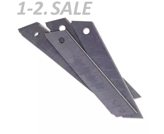 604359 - SANTOOL Лезвия запасные к ножам 18мм, 10шт/уп, цена за уп, арт.20550-100-018 (1)