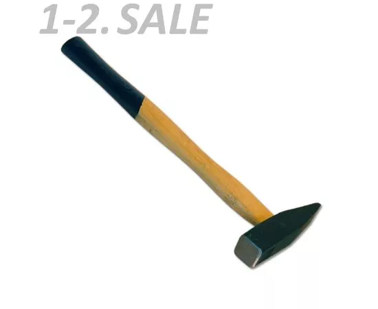 604395 - SANTOOL Молоток 400г, немецкого типа деревян.ручка (квадратн.боек) арт.30811-040 (1)
