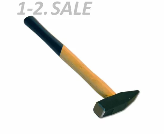 604396 - SANTOOL Молоток 500г, немецкого типа деревян.ручка (квадратн.боек) арт.30811-050 (1)