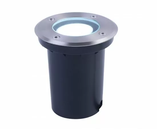 842330 - ARTELAMP св-к уличный архит. 35W GU10 d110x130 МАТОВОЕ СЕРЕБРО/прозр. стекло PIAZZA A6017IN-1SS (1)