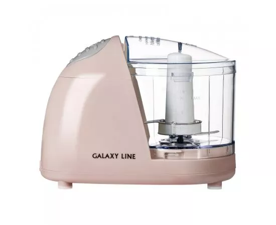 842797 - Чоппер (измельчитель) Galaxy LINE GL-2366, 400Вт, чаша пластик 350мл, 2 скорости, импульс, розовый (1)