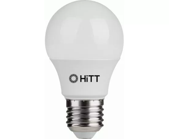 841020 - GENERAL/HiTT лампа св/д ЛОН A60 E27 12W(1050lm) 3000K 2K матовая 55х95 пластик/алюмин. 1010001 (1)