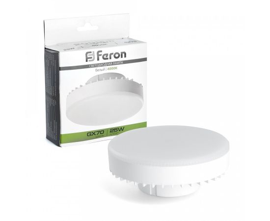 846552 - Feron GX70 25W 2000Lm 4000K 4K 42х110 матовая LB-474 38269 (1)