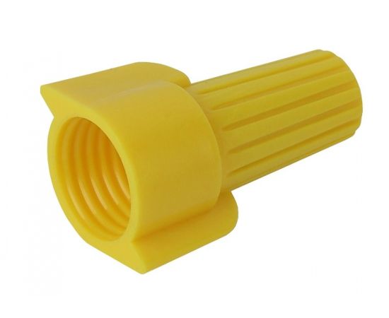 850417 - ЭРА Соединительный изолирующий зажим СИЗ-Л 4,5-12 мм2 с лепест. желтый (цена за уп.50 шт) 38917 (1)