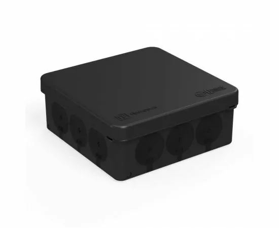 819377 - Промрукав кор. распред.  двухкомп. ОУ 100х100х40 12гермов.(мягк.мемб)HF, ЧЕРН 90 шт IP66 60-0303-900 (1)