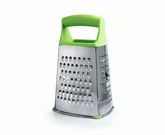 849584 - Терка четырехгранная Эмма h=22см, нерж сталь ручка пластик TR-21915 Taller (1)