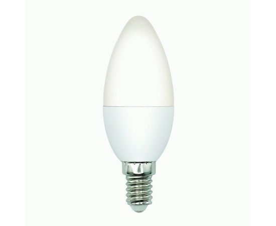 853572 - Volpe Optima свеча E14 5W(470lm) 4000K 4K матовая 100x37 LED-C37-5W/4000K/E14/FR/SLS (1)