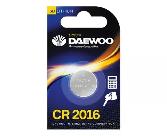 636748 - Элемент питания Daewoo CR2016 BL1 (1)