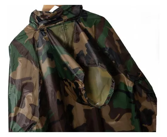 682490 - CELLTIX Дождевик (куртка с капюшоном + штаны) XL, цвет Хаки, прорезиненный, 180мкр., сумка !!! (6)